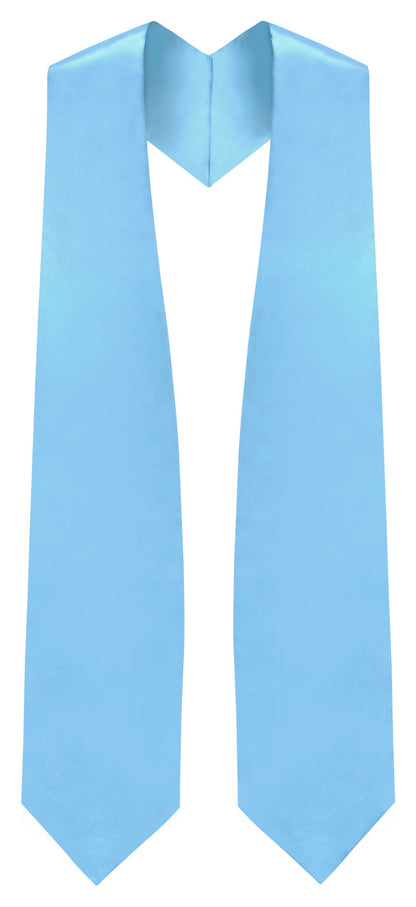 Light Blue Traditional Choir Stole - Church Choir Robes - ChoirBuy