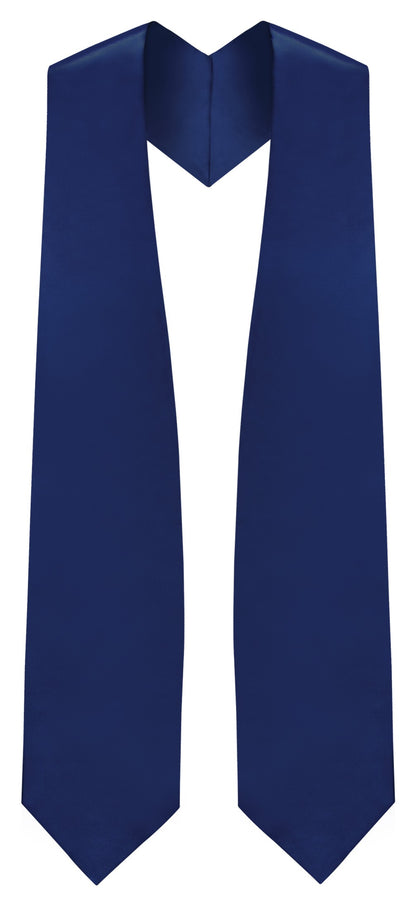 Navy Blue Traditional Choir Stole - Church Choir Robes - ChoirBuy
