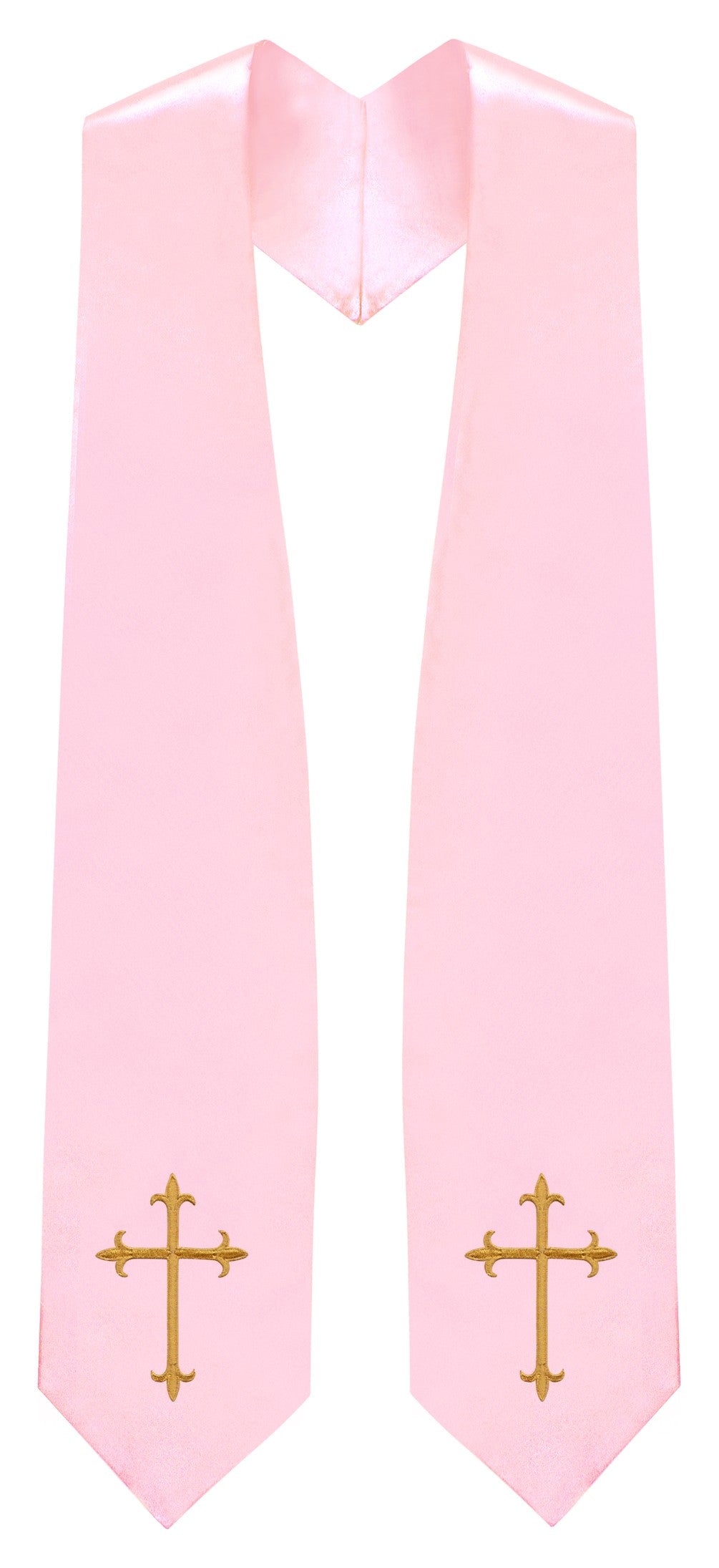 Pink Traditional Choir Stole - Church Choir Robes - ChoirBuy