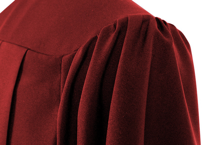 fitted lace wedding dress Matte Burgundy Choir Robe 54 (5'9